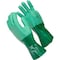 Ansell Neoprene Coated Gloves, Neoprene, Rough, 3 Abrasion Level, Green, 8 12 PK 212511 - alternate 1